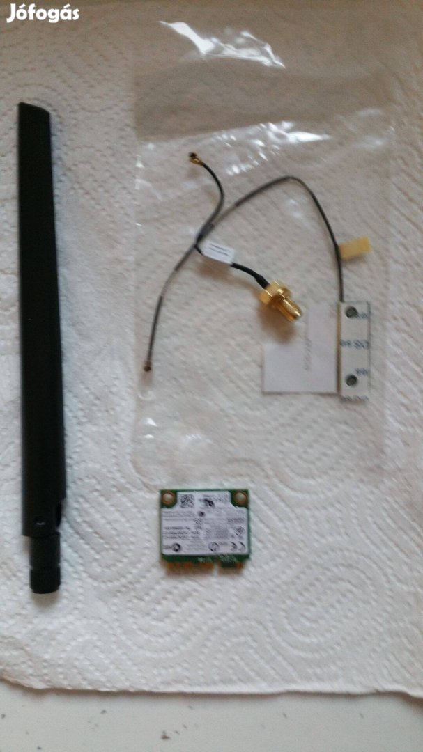 Lenovo M93p tiny minipc gyári Wifi kártya antennakábelekante