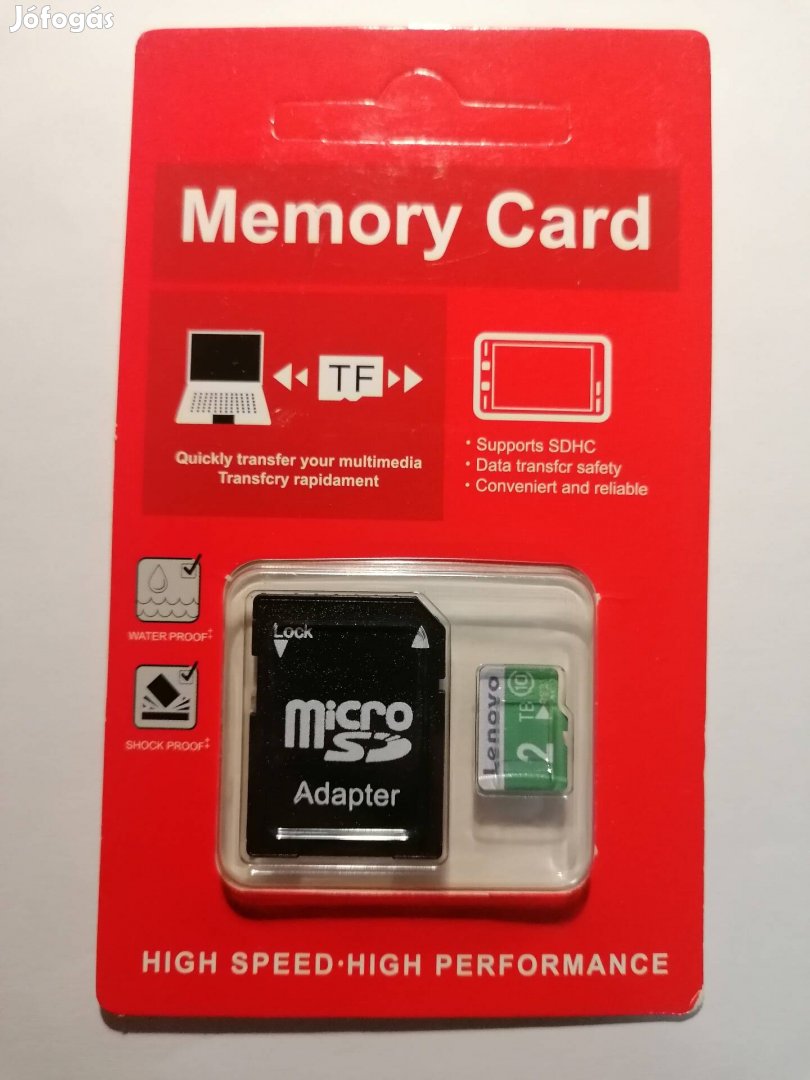 Lenovo Microsd kártya 2tb memóriakártya