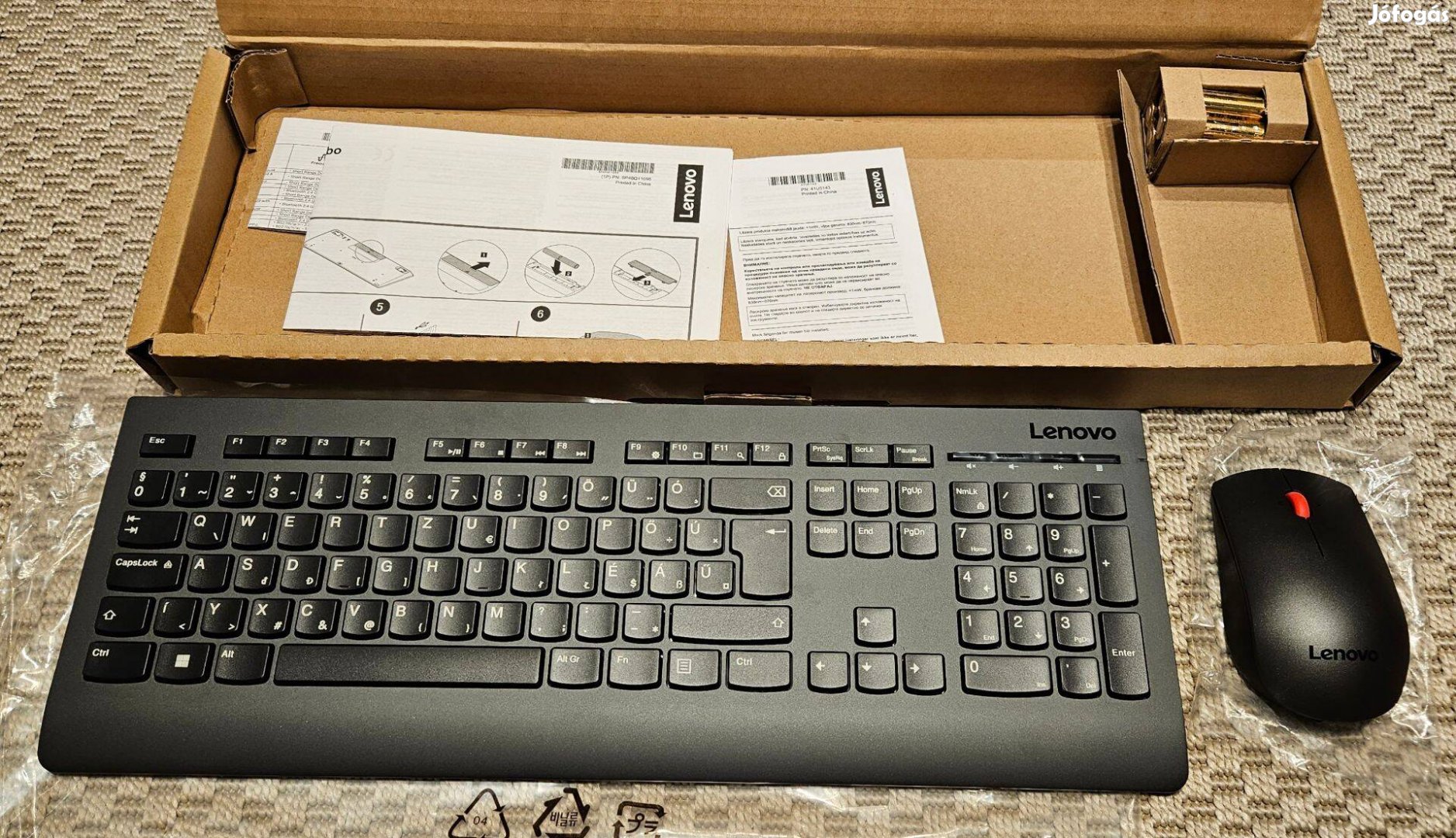 Lenovo Professional Wireless Keyboard and Mouse Combo 4X30H56813