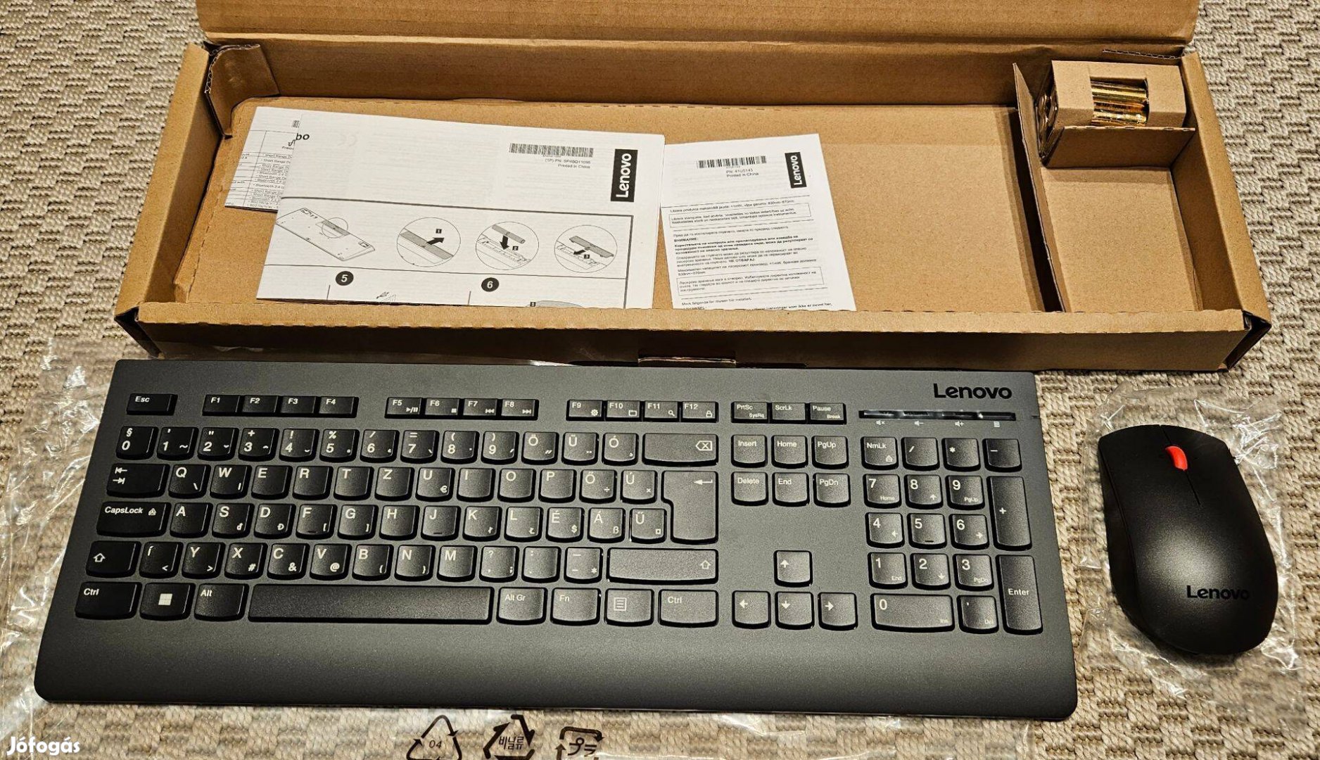 Lenovo Professional Wireless Keyboard and Mouse Combo 4X30H56813 eladó