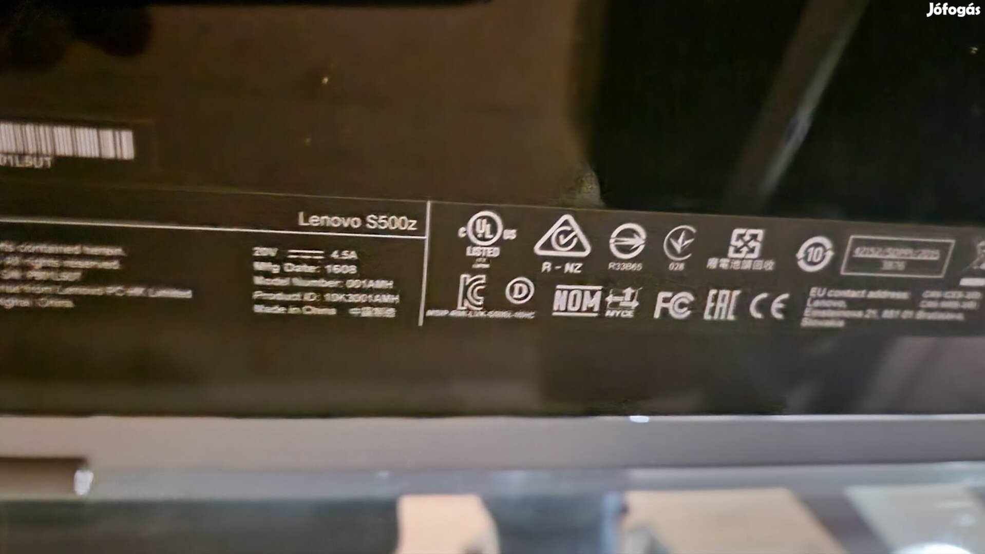 Lenovo S500z All-in-One Számítógép