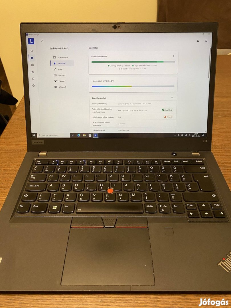 Lenovo T14 Gen1 - 16GB/256 SSD