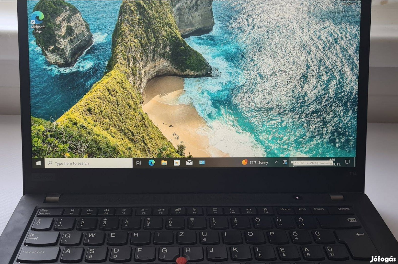 Lenovo T14 laptop eladó