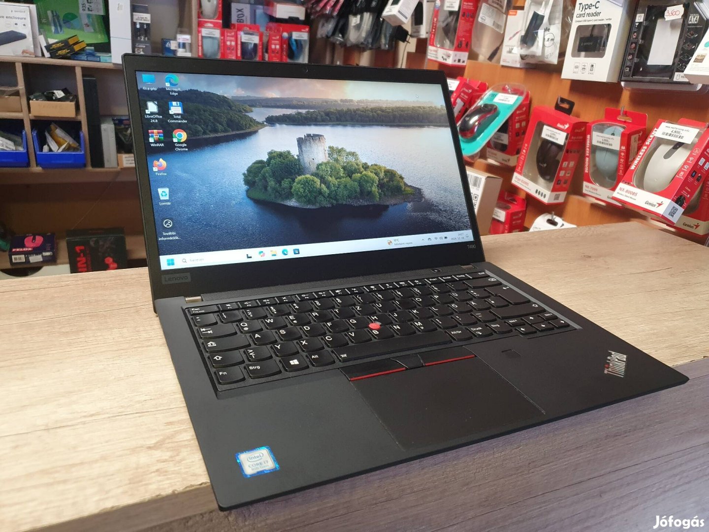 Lenovo T490 Core i7 8565U 16Gb Ram Újszerű állapotban