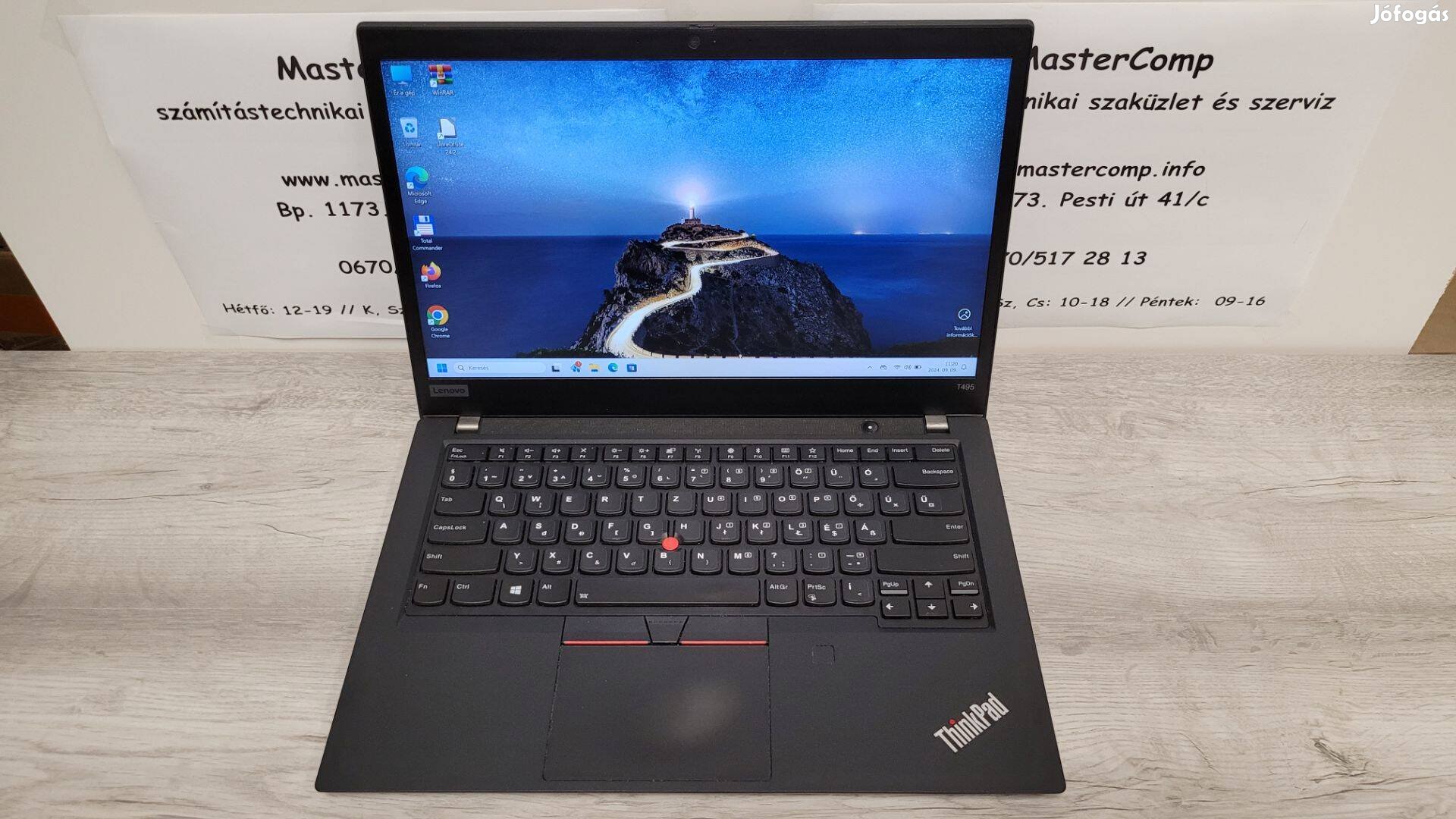 Lenovo T495 Ryzen 7 3700U 16Gb Ram Radeon Vega 10 Garanciával