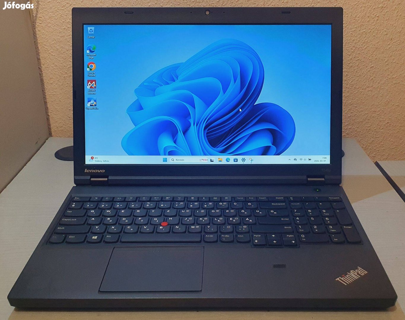 Lenovo T540p 15.6 i5-4200M 8GB ram 240GB SSD HDMI Webcam BT Win11