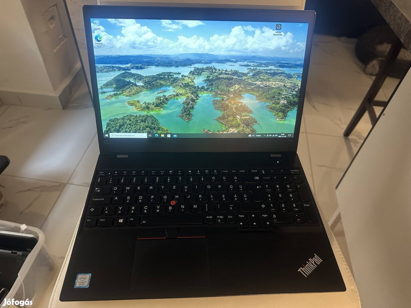 Lenovo T580 i7 8gen, dupla akku