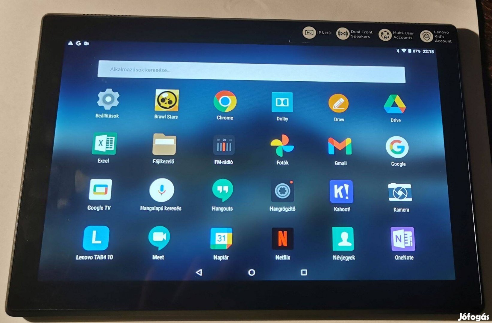 Lenovo Tab4 10 2/16GB, 10.1"