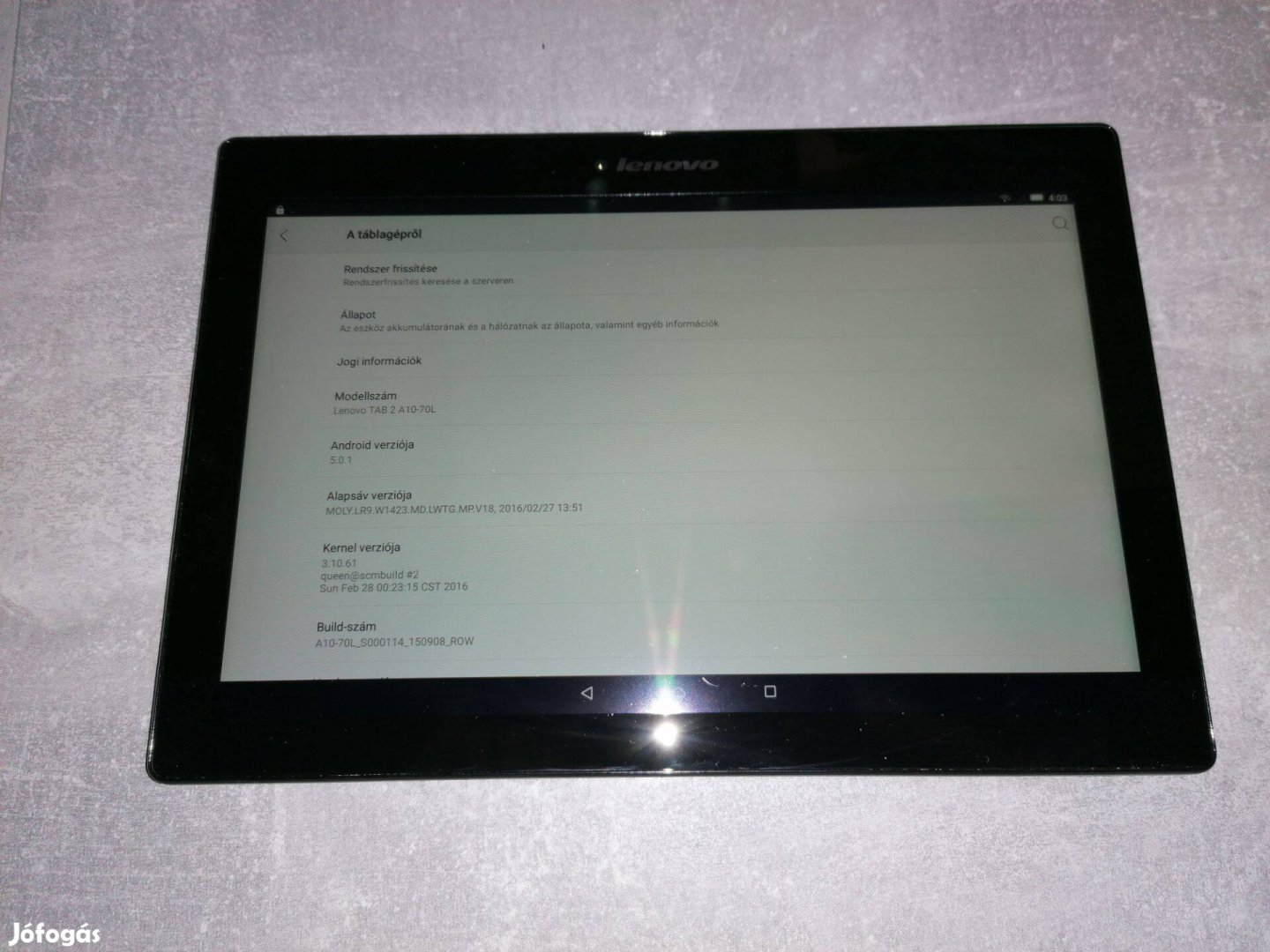 Lenovo Tab 2 A10-70L