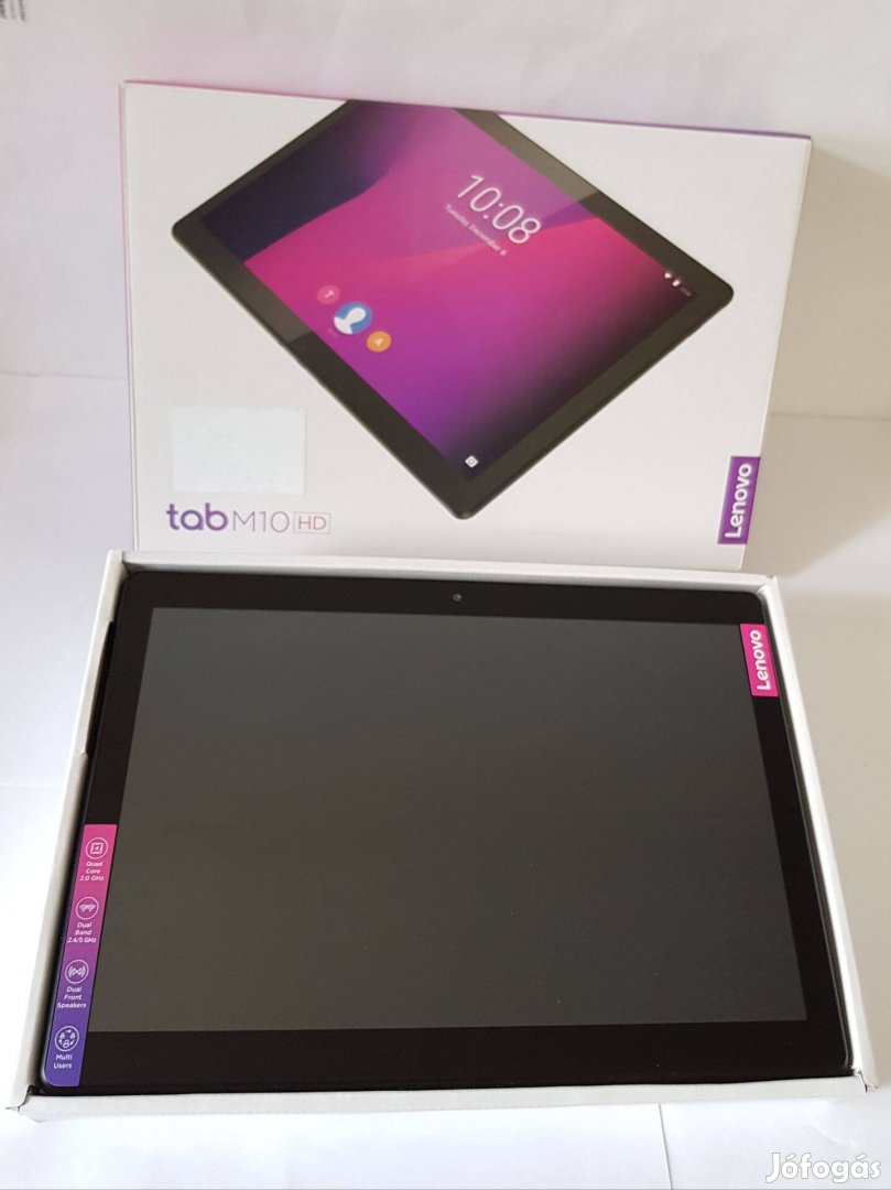 Lenovo Tab M10 HD LTE sim kártyás 32GB Szürke szép állapotú tablet ela