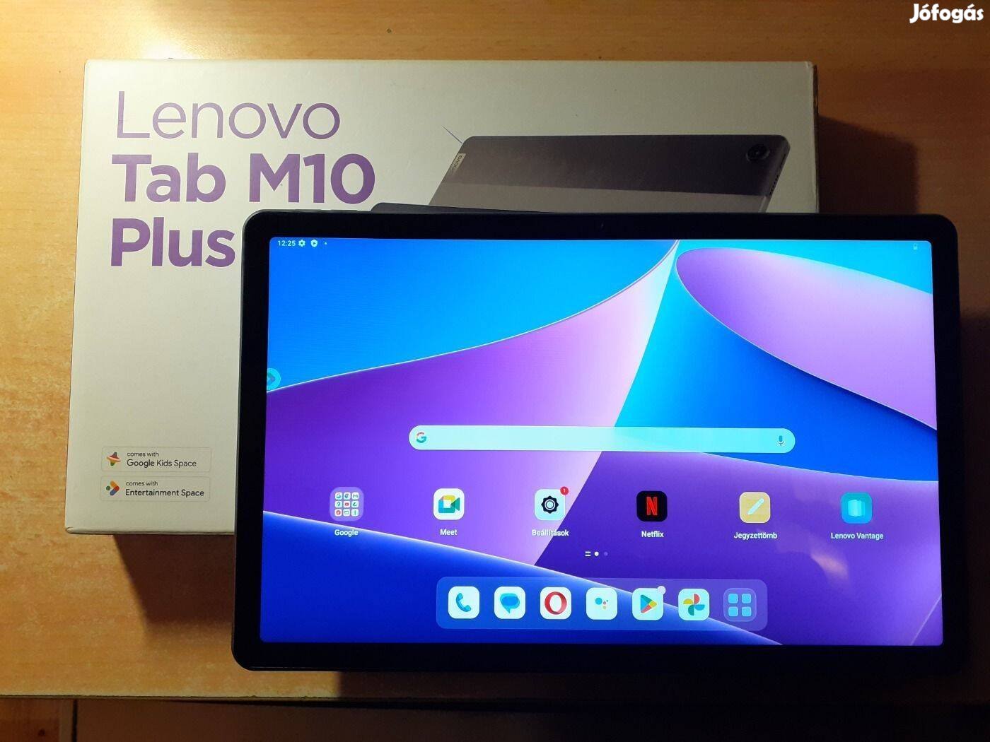 Lenovo Tab M10 Plus 10.6" 4G Sim Kártyás Tablet Újszerű Szürke Garis !