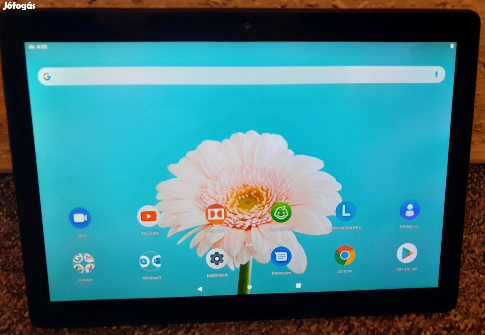 Lenovo Tab M10 tablet újszerű, gyors, szép képpel és hanggal