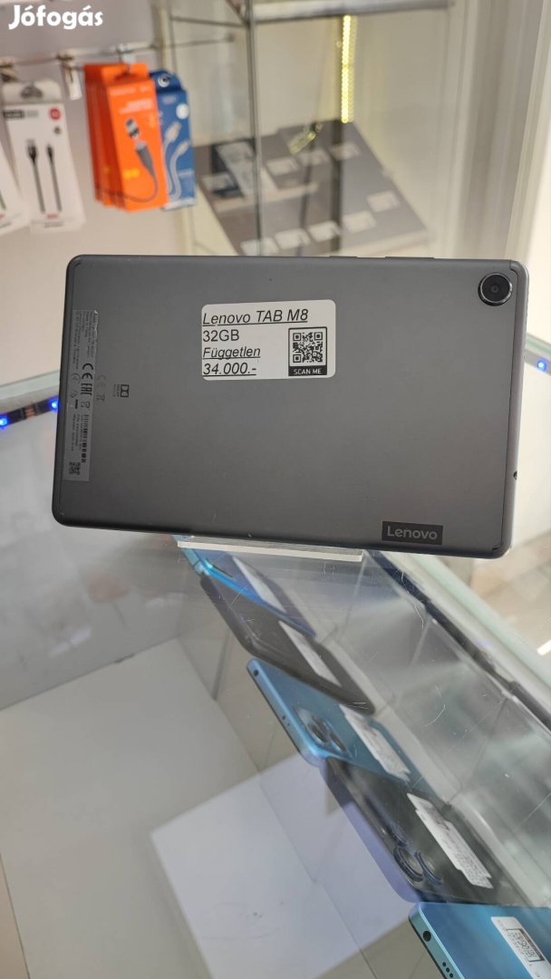 Lenovo Tab M8, 32GB, Kártyafüggetlen