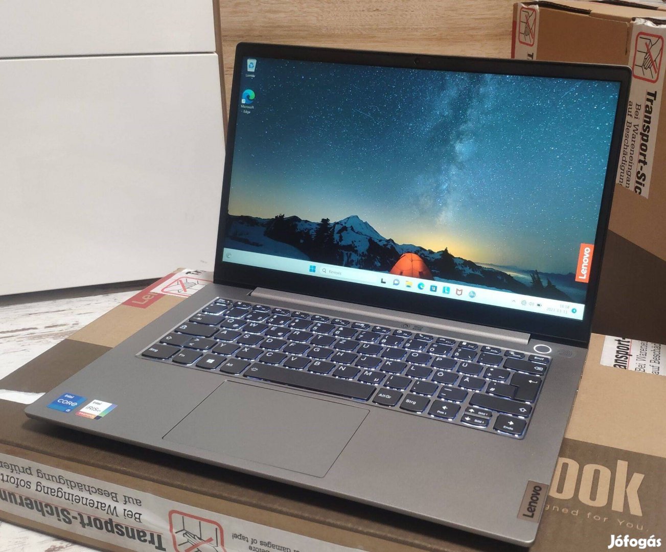 Lenovo Thinkbook 14 gen 2 üzleti laptop 16gb ram i5 fém burkolat
