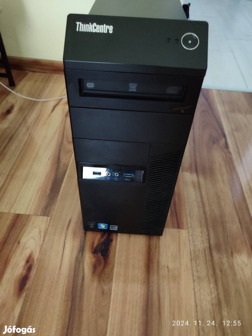 Lenovo Thinkcentre M93p ház alaplappal rossz táppal