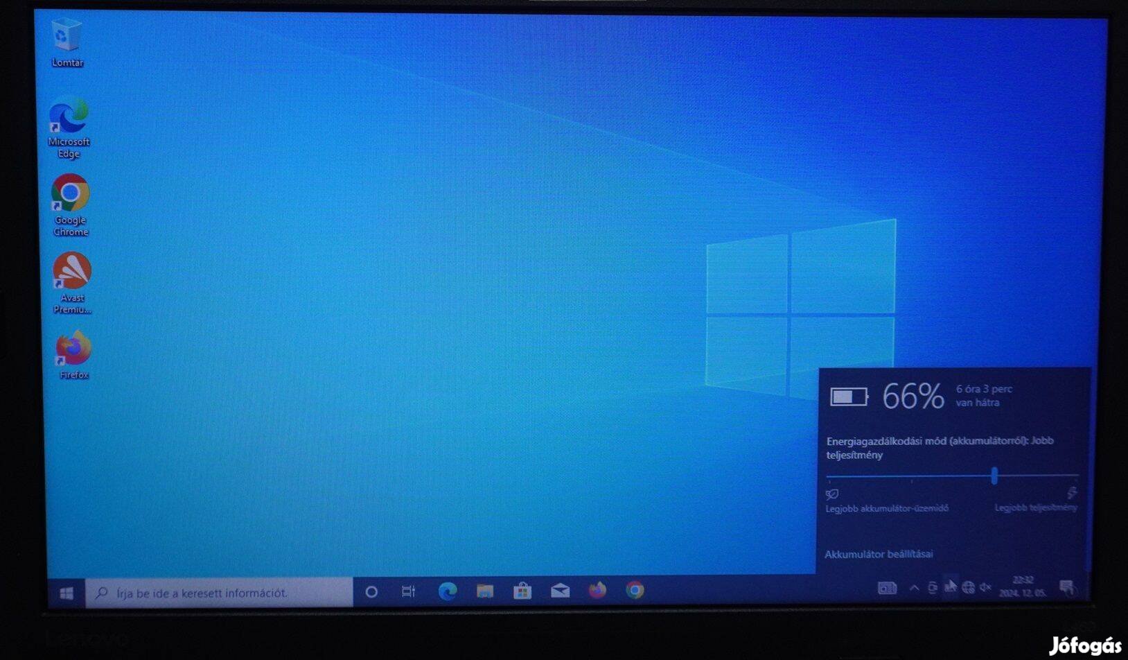 Lenovo Thinkpad 16GB RAM, 250GB SSD, WIN10, Debrecen