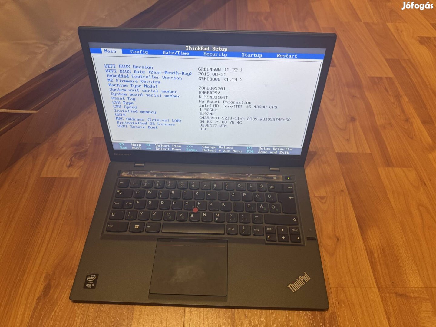 Lenovo Thinkpad Carbon X1