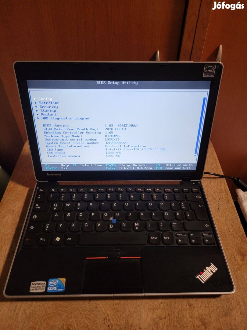 Lenovo Thinkpad Edge 11 /Intel i3-380, 4GB DDR3/