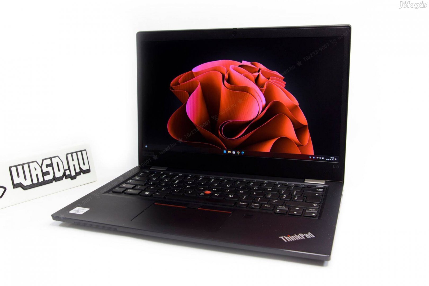 Lenovo Thinkpad L13 laptop számlával és garanciával