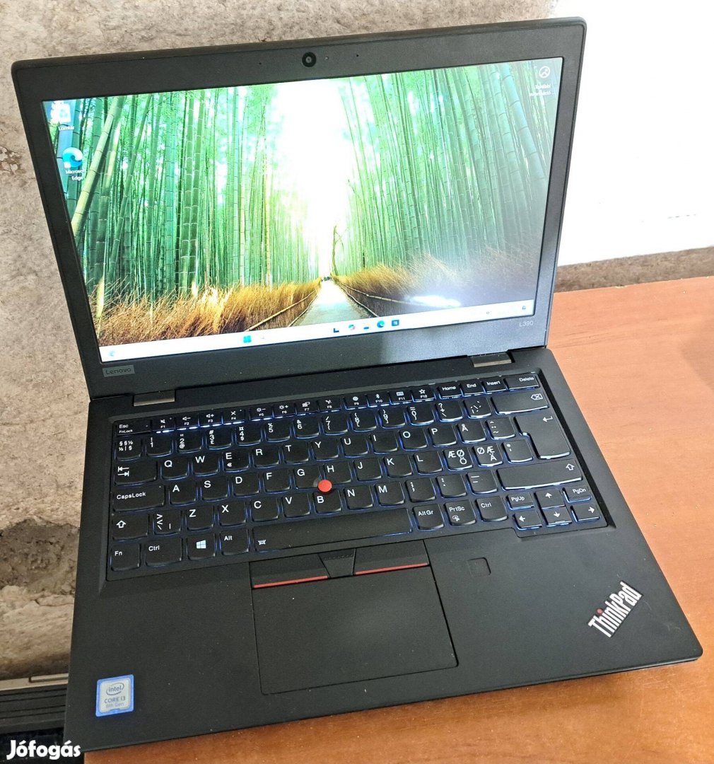 Lenovo Thinkpad L390 laptop (14FHD/I3-G8/8GB/256SSD/Win11)