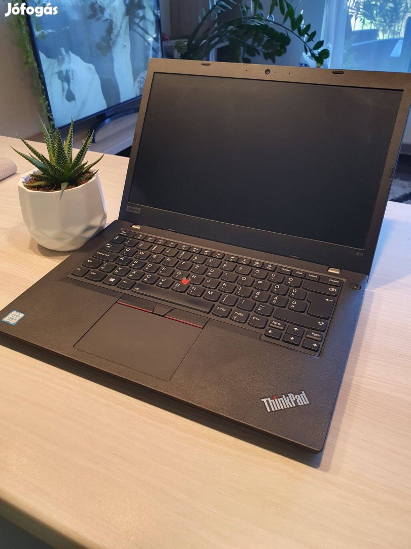 Lenovo Thinkpad L480 notebook - 16 GB RAM - megkímélt állapotban