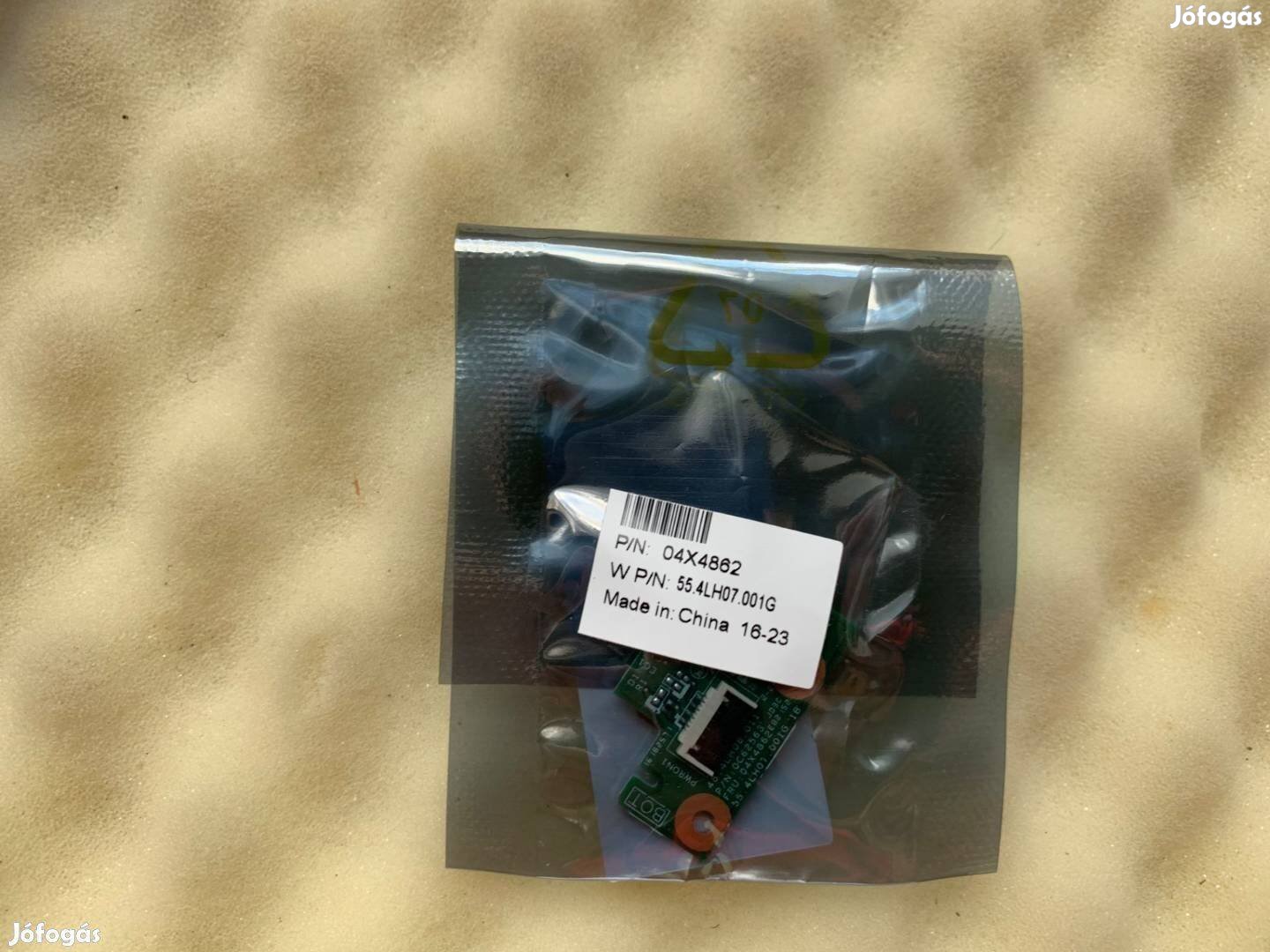 Lenovo Thinkpad L540 bekapcsoló gomb panel 04X4862 0C62563