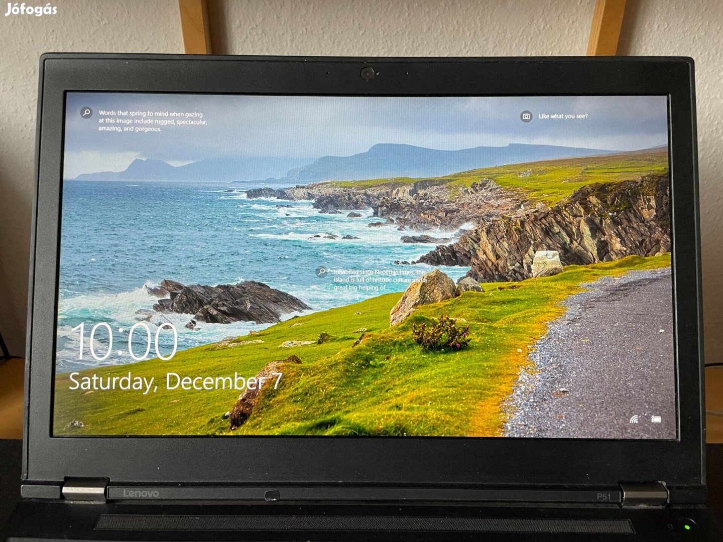 Lenovo Thinkpad P51 "erőgép" mobil munkaállomás