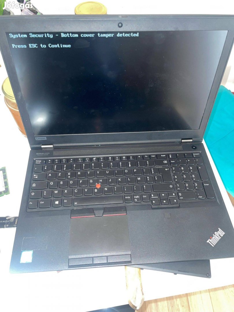 Lenovo Thinkpad P53- Core I7-9750 2.60GHZ - Jelszavas