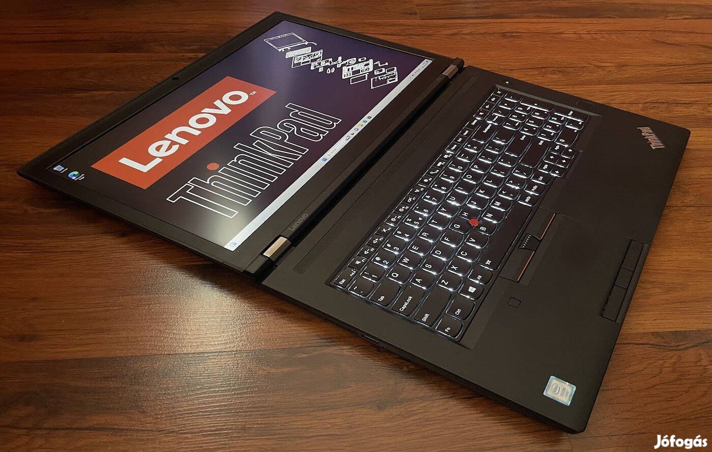 Lenovo Thinkpad P70 WS Új Állapot! Xeon/Nvidia M5000M 8GB! 512GB/32GB