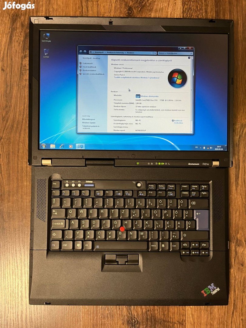 Lenovo Thinkpad R61e laptop