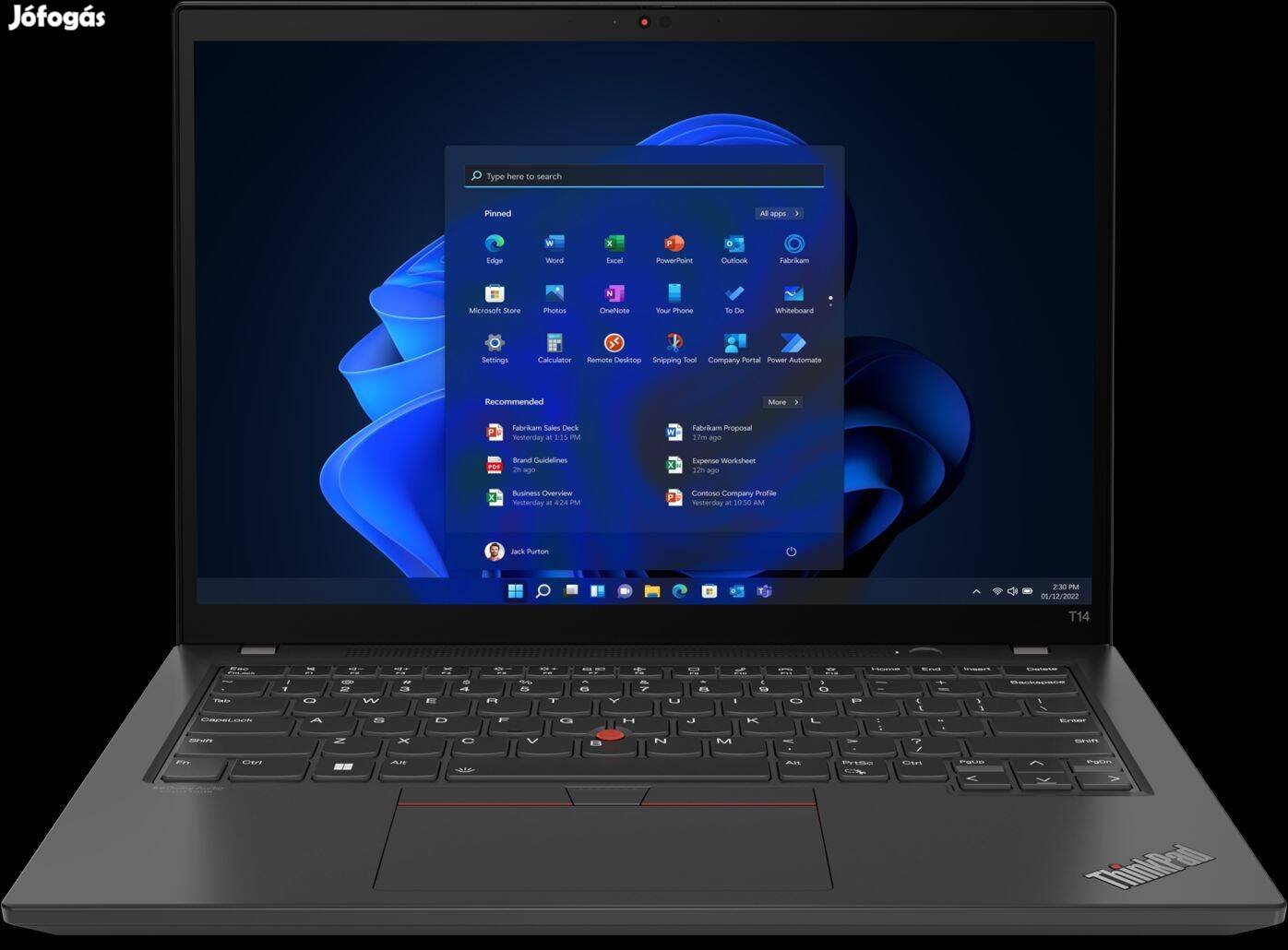 Lenovo Thinkpad T14s G3 21AH0082HV garanciával