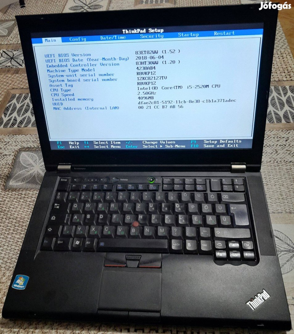 Lenovo Thinkpad T420 laptop, notebook