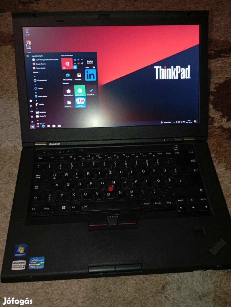 Lenovo Thinkpad T430S i5-3320M/8GB/320GB/Nvidia