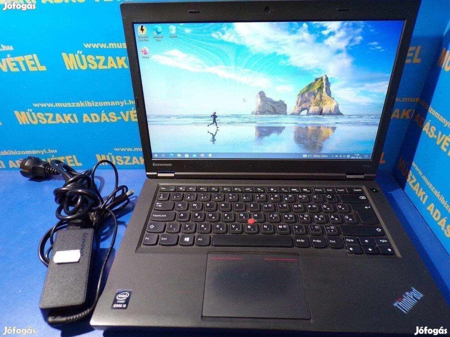 Lenovo Thinkpad T440p laptop jótállással