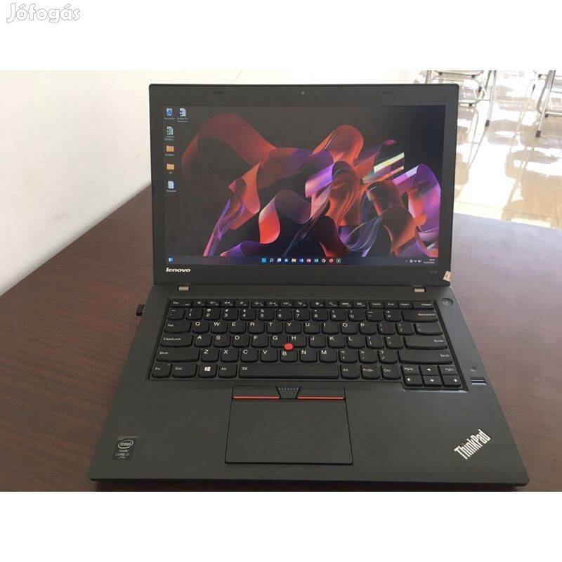 Lenovo Thinkpad T450 240Gb-os Ssd-vel 8GB DDR3- i5 5.generáció