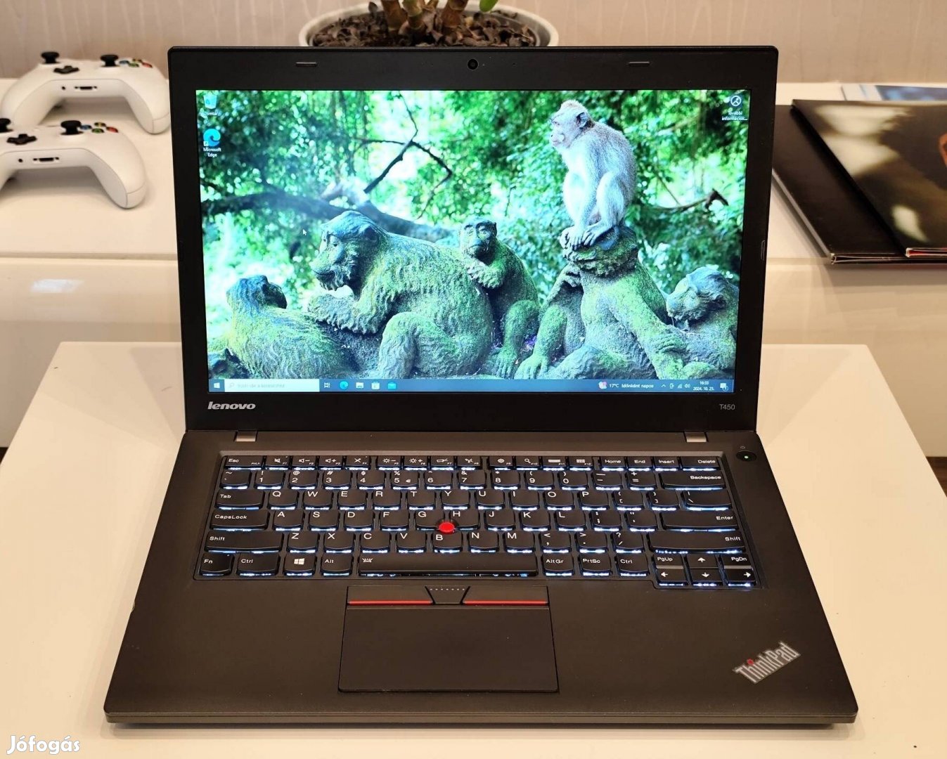 Lenovo Thinkpad T450 i5 5.gen 5300u 8GB RAM 120GB RAM laptop