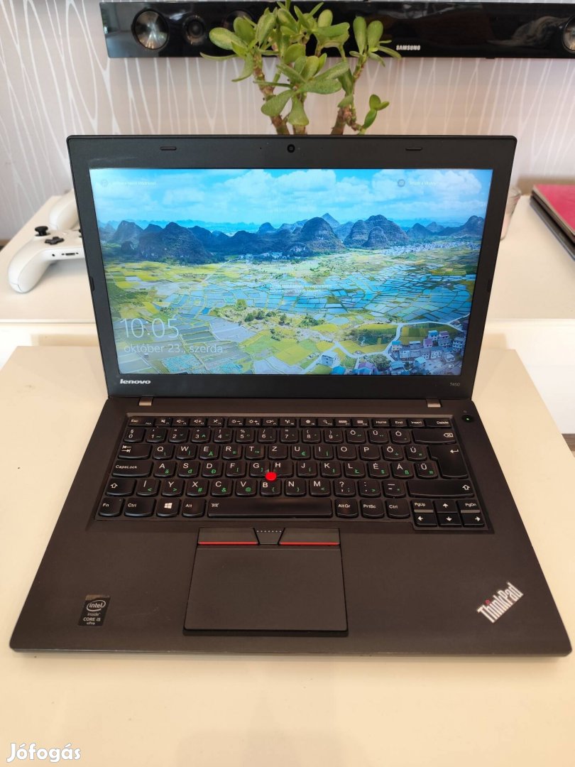 Lenovo Thinkpad T450 i5 5.gen 5300u 8GB RAM 128GB SSD laptop