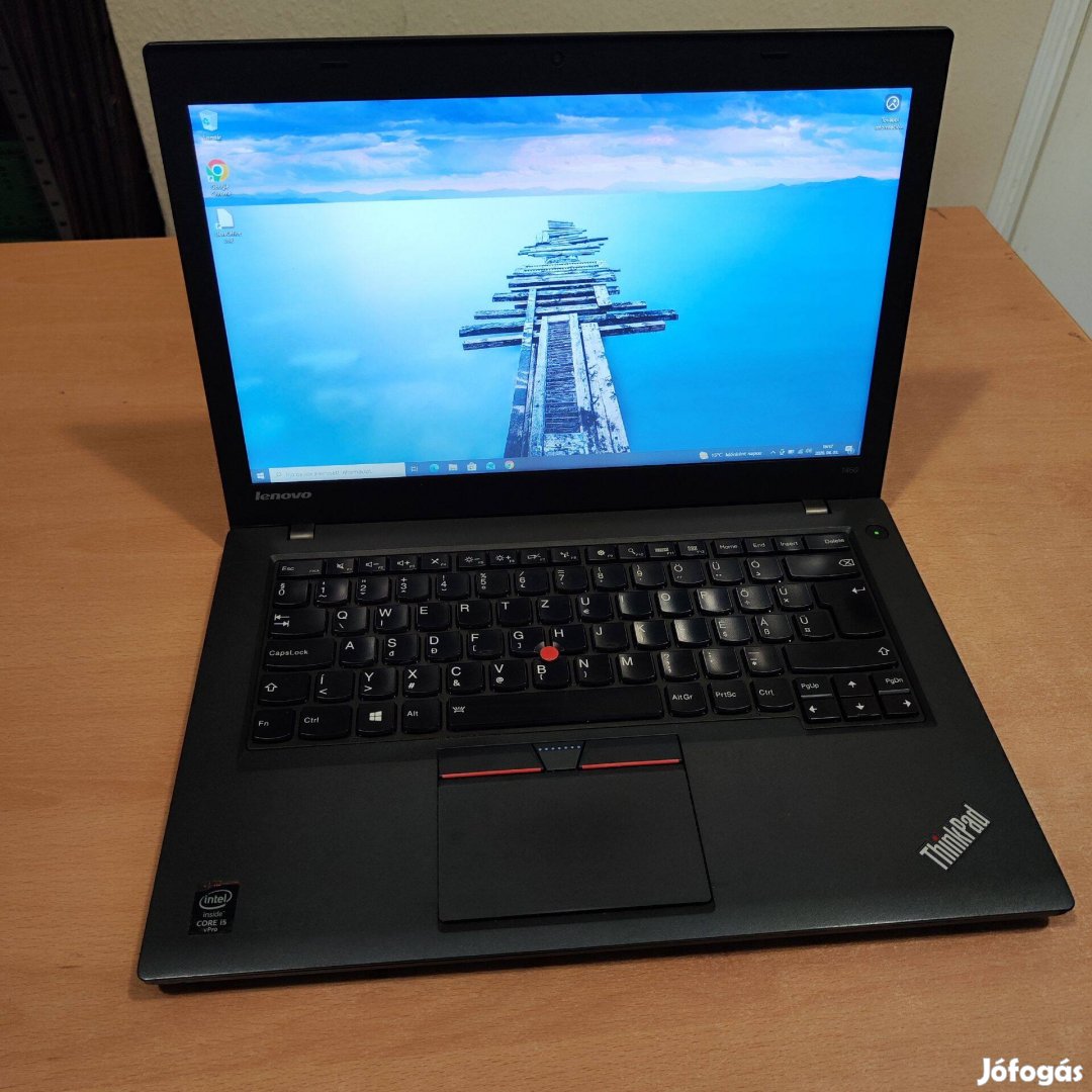 Lenovo Thinkpad T450 i5 Notebook Garancia Top ár