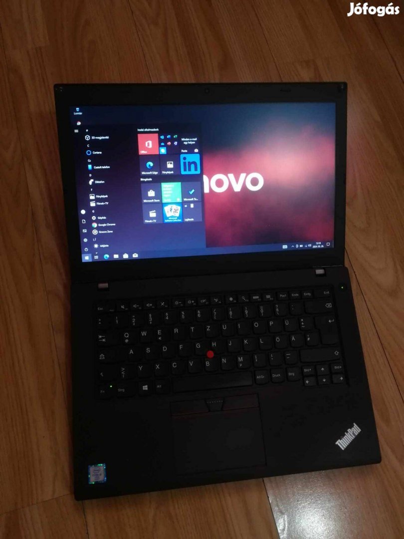 Lenovo Thinkpad T460 Üzleti laptop i5-6300 8GB Ram 256GB SSD