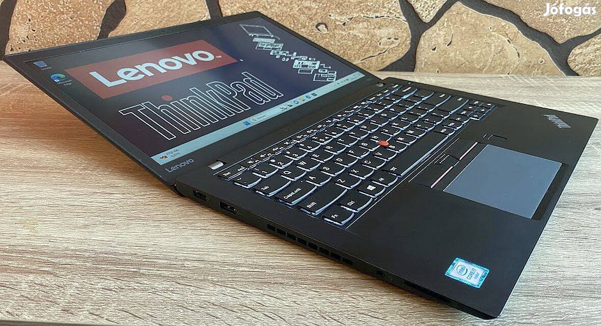 Lenovo Thinkpad T460s Slim Szép Erős! Ci7! 512GB SSD/FHD/IPS/Gari