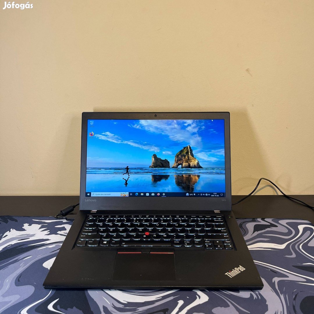 Lenovo Thinkpad T470 Erős i5, 8GB RAM, 256GB SSD Szuper állapot!