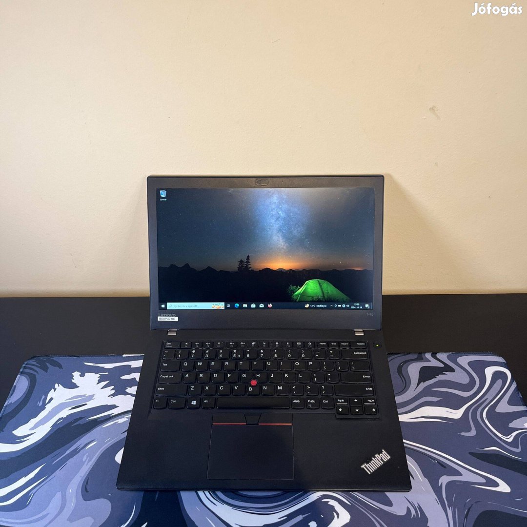 Lenovo Thinkpad T470 i5, 8GB RAM, 256GB SSD Ne hagyd ki!