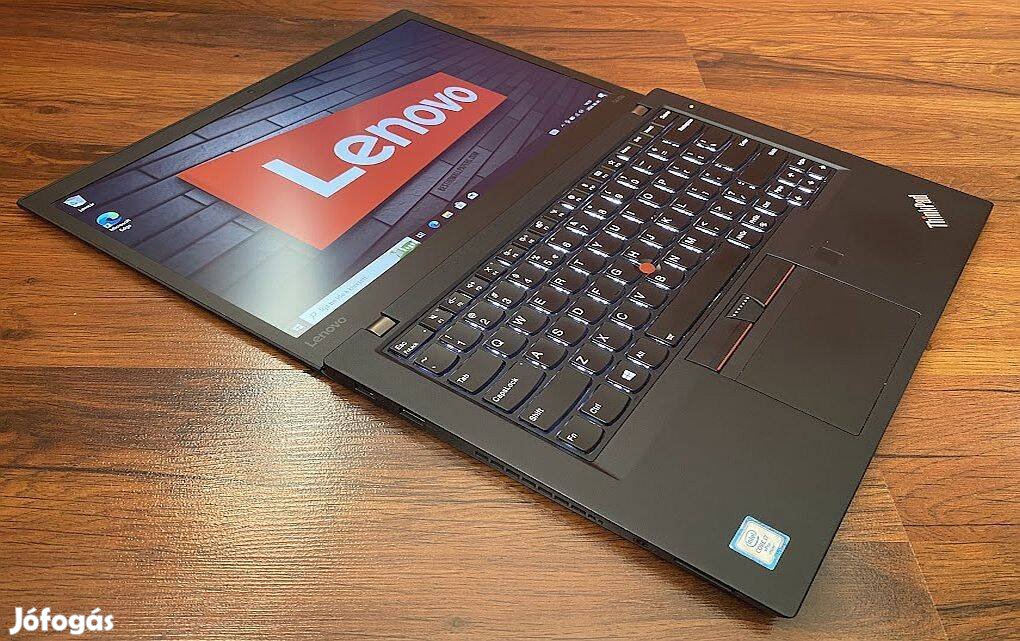 Lenovo Thinkpad T470s Slim Ci7! Szép Erős! 512GB SSD/FHD/IPS/Gari