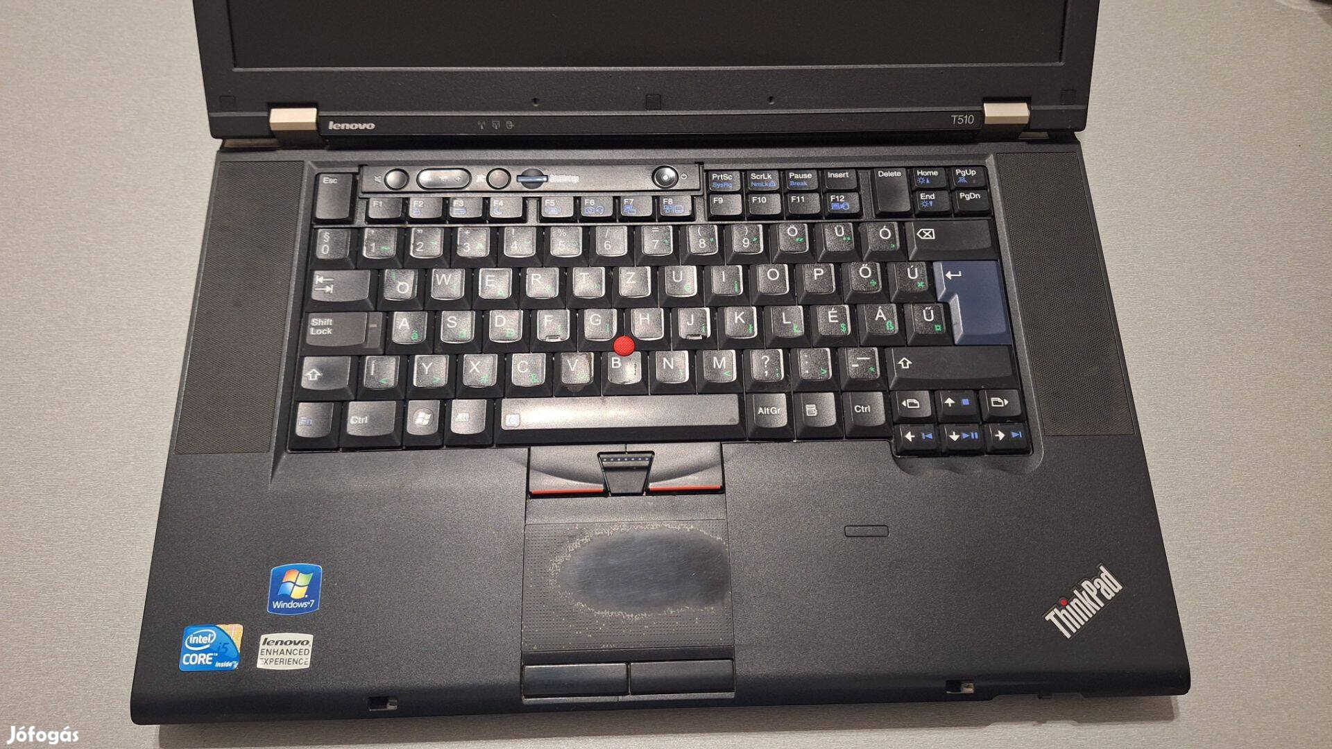 Lenovo Thinkpad T510 laptop alkatrésznek eladó