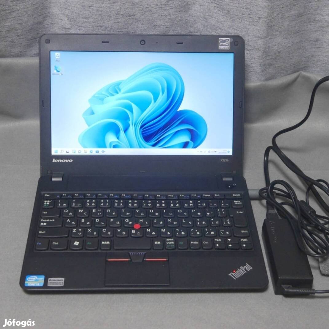 Lenovo Thinkpad X121E i5-3350M/8GB/120SSD/Win10 P notebook töltővel