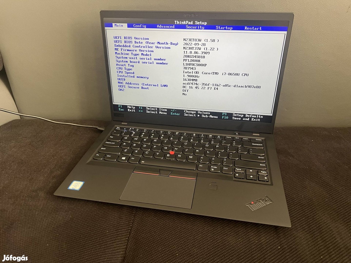 Lenovo Thinkpad X1 Carbon 6gen Alkatresznek Csak Egyben ingyen posta