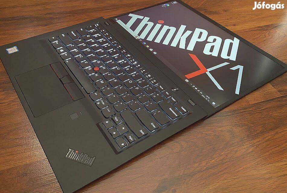 Lenovo Thinkpad X1 Carbon Szép! Ci7 8650U! FHD/IPS/SSD/Gari