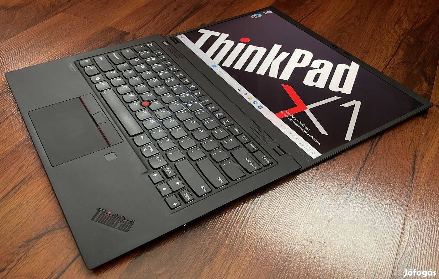 Lenovo Thinkpad X1 Carbon Új Állapot! Ci7 9.Gen! 4K!!! SSD/Gari