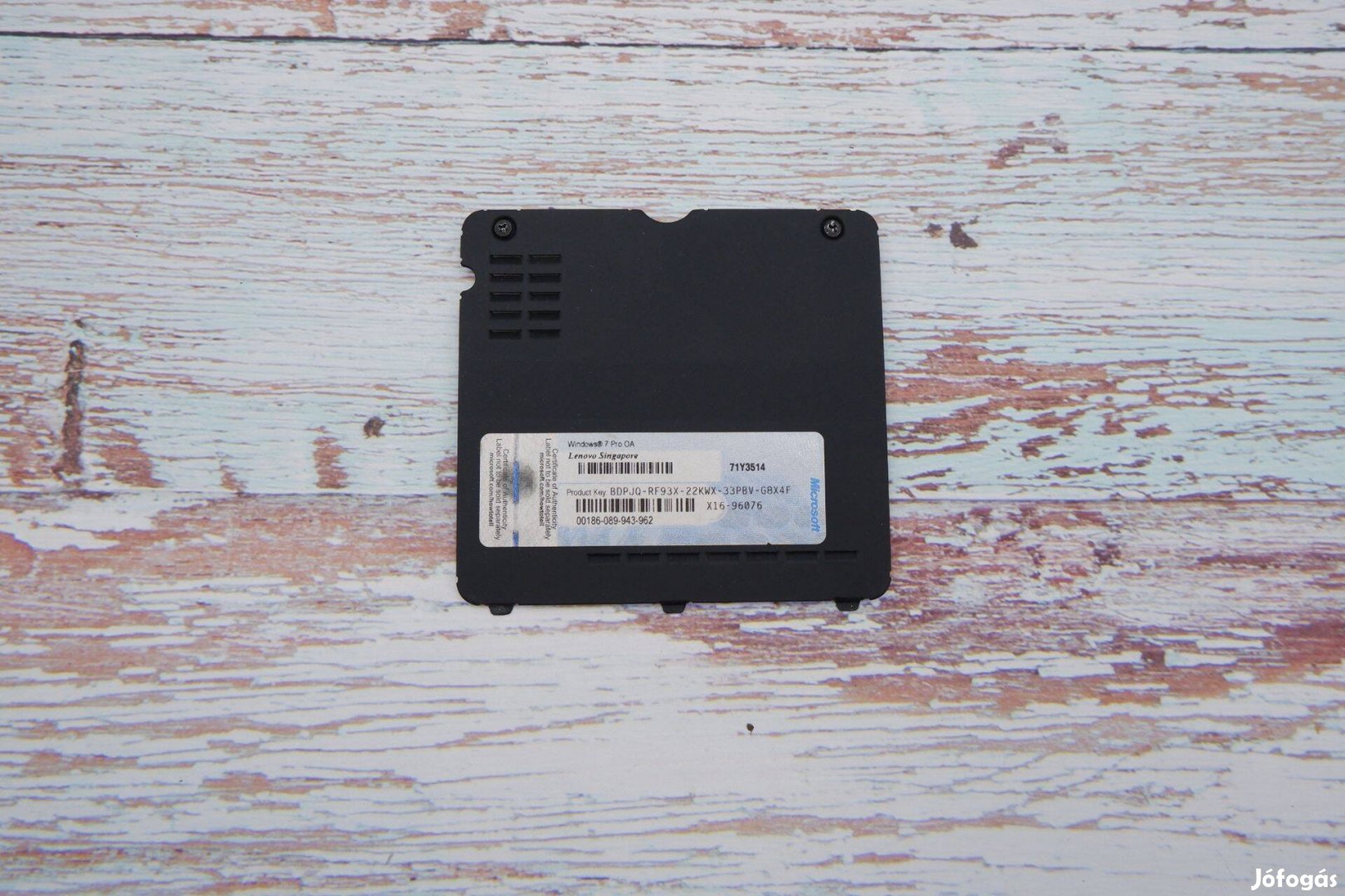Lenovo Thinkpad X201 laptop memória fedél burkolat