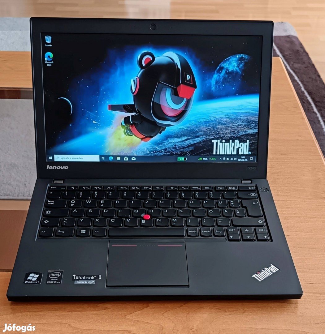 Lenovo Thinkpad X240 i5-ös ultrabook,minden infó a leírásban
